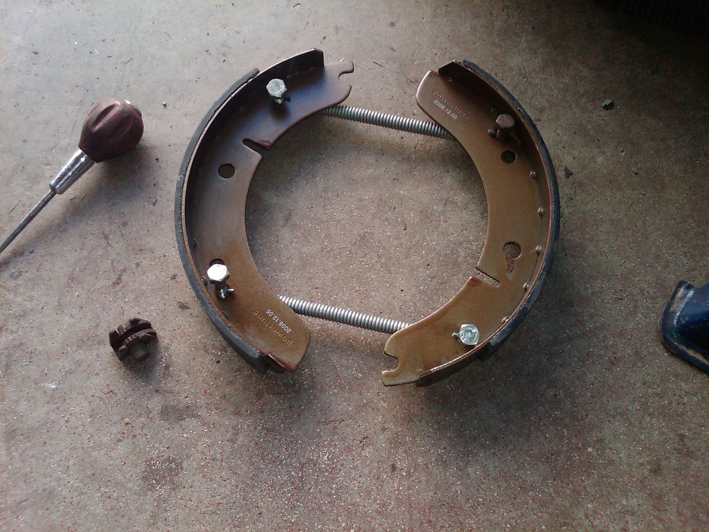 Rear brake springs MGA Forum The MG Experience